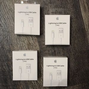 Apple Lightening chargers